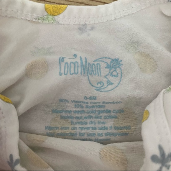 Coco Moon Bodysuit, Pineapples - Picture 2 of 2